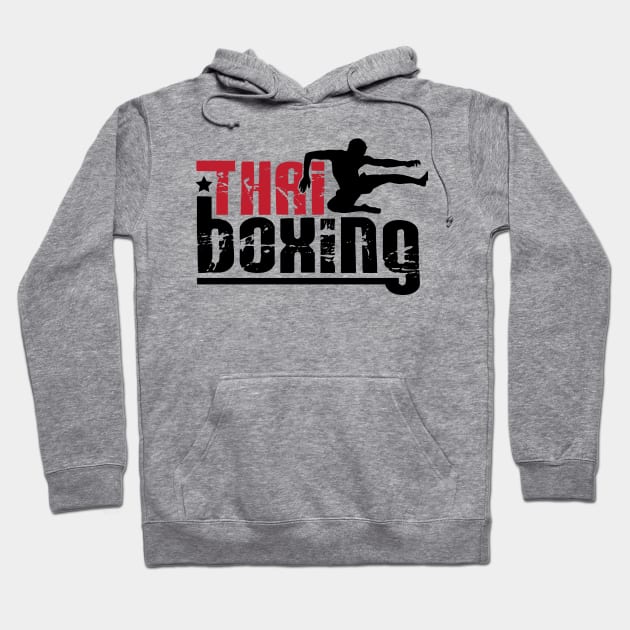 Thai boxing Hoodie by nektarinchen